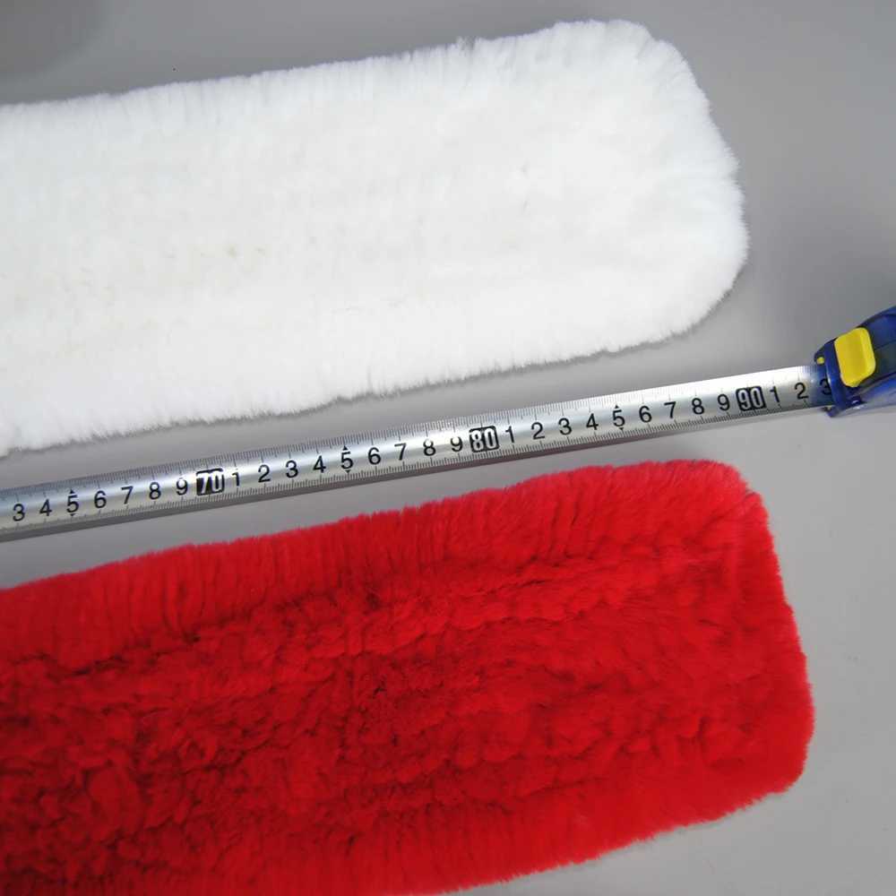 2025 New Fashion Women Real Rex Rabbit Fur Headbands Warm Good Elastic Real Rex Rabbit Fur Scarf Natural Rex Rabbit Fur ScarvesXJ250905