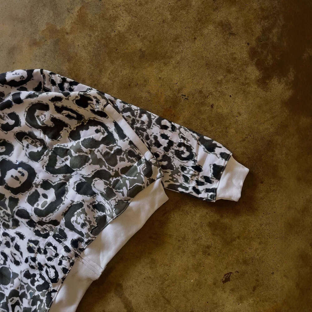 Autumn Winter Long Sleeve Zipper Cardigan Hoodie Sweatshirt Trendy Printed Jacket Y2K Street Casual Style