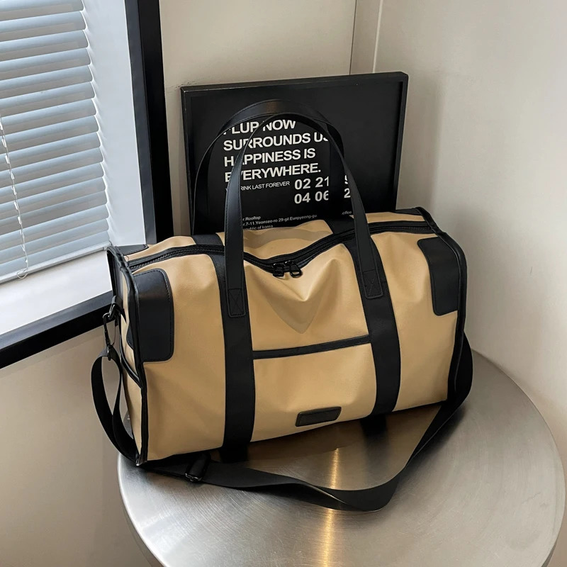 LargeCapacity Travel Bag for ShortDistance Business Trips Lightweight Storage Bag Luggage Bag Fitness Bag Single Shoulder 250903