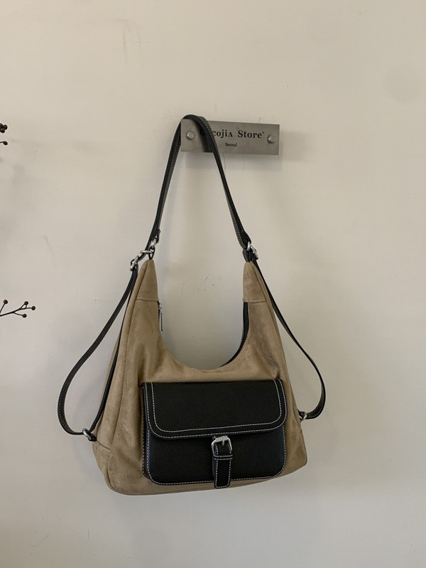 Autumn Arrival Versatile Fashionable Simple And Elegant Casual Tote Trendy Large-Capacity Armpit Shoulder Bag