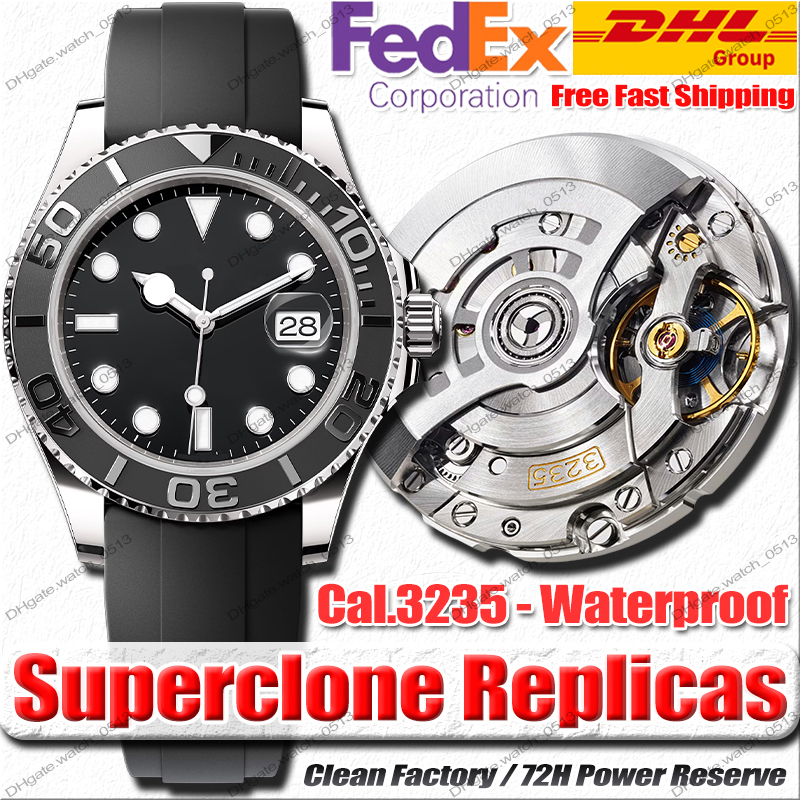 CLean Factory Luxury Mens Watch Designer Watches High Quality Cal.3235 Automatic Movement Watches 904L Stainless Steel Waterproof Luminous Ceramic Bezel Sapphire