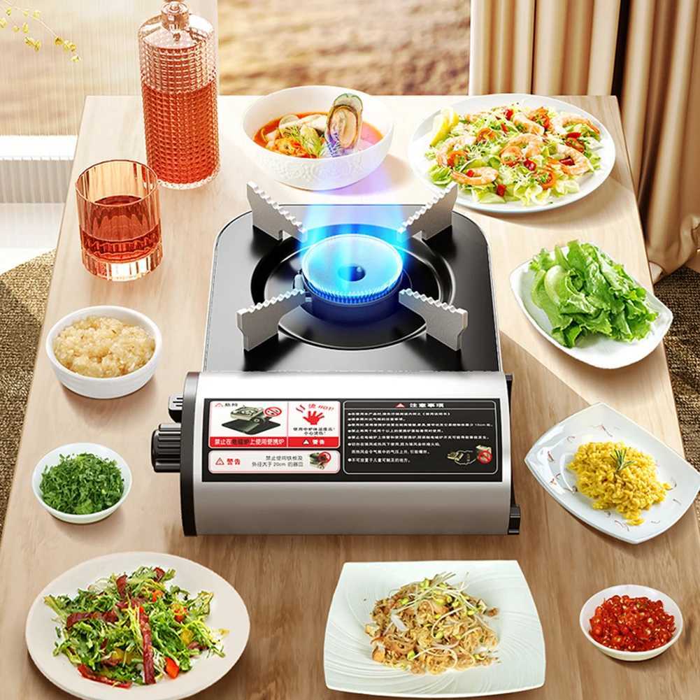 Portable Gas Stove 2900W Burner Portable Gas Burner for Outdoor Cooking Backpacking Emergency UseXJ250905 - view 4