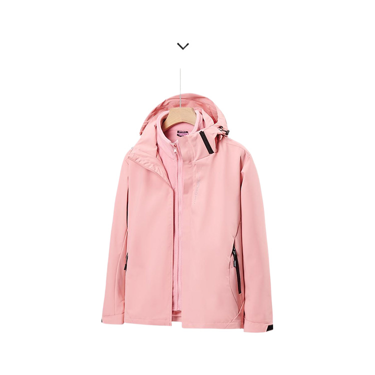 Model 6268-B. Special offer version with detachable inner lining. The same design as the woodpecker model - three-in-one waterproof jacket.