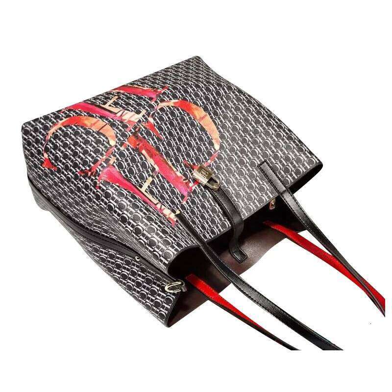 CH Crossbody Classic Temperament Style Quality Letter Printing Women's Shoulder Bag Large Capacity Tote High