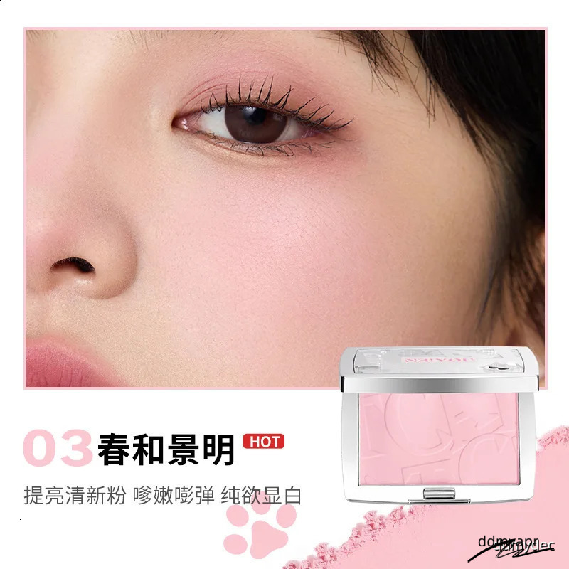 NEIYOU Highlighter Palette Expansion Color Long-Lasting Natural Multi-Use Blush Blue Blusher Makeups 250121 Ddmydec
