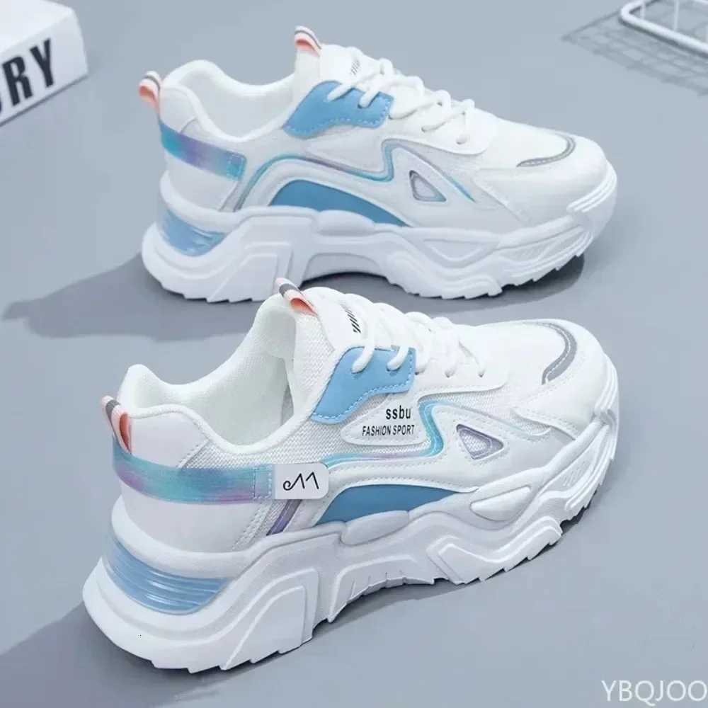 2025 Sneakers Women Platform Flat Shoes Woman Shoes Green Casual Trainers Ladies Chunky Sneakers Women Shoes Z250905