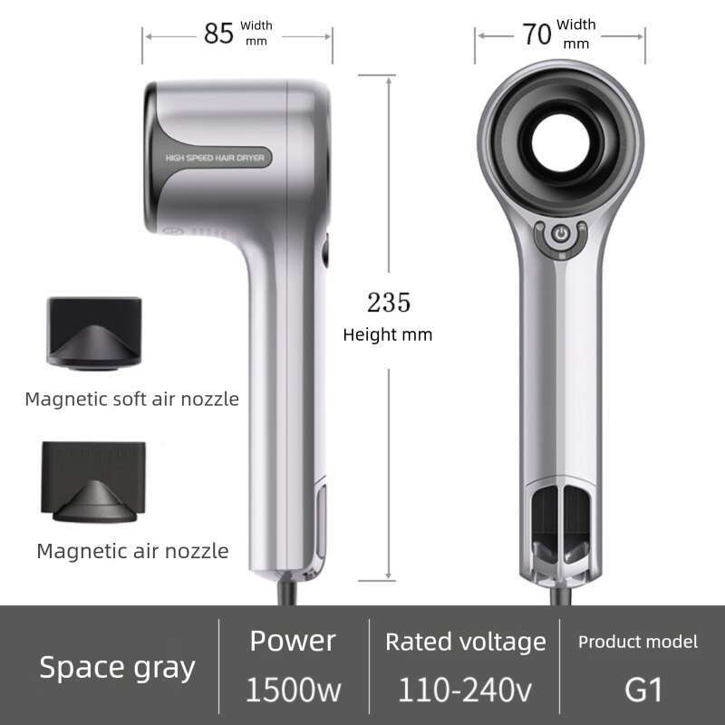 Designer Brand New Hollow Household Dormitory Negative Ion Constant Temperature High Speed Brushless Hair Dryer