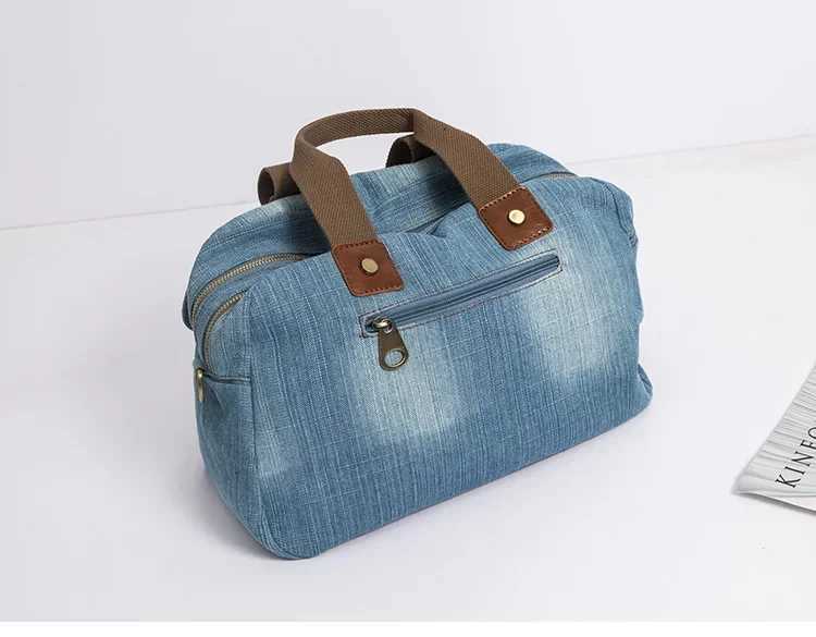 Casual Denim Women handbag High Quality Jeans female Crossbody Bag Vintage big Totes Travel Shoulder Bag Large Bolsa blue Z250903