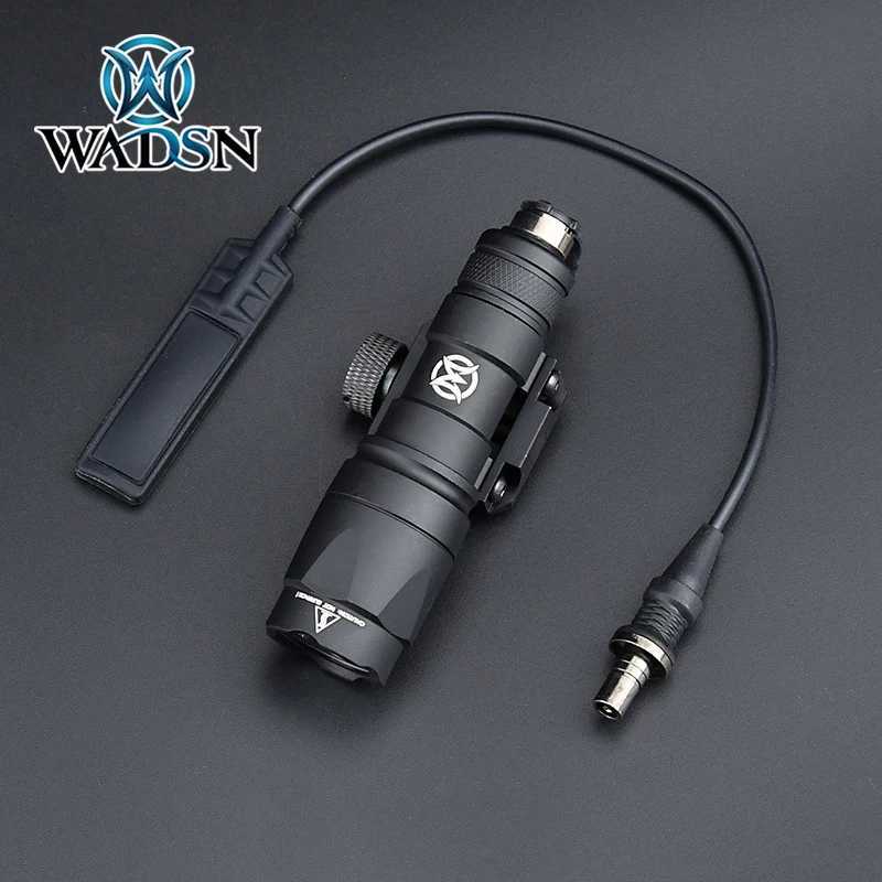 WADSN M300 M300A Flashlight Surefir Scout Light Tactical mini Gun Light Fit 20mm Picatinny Rail Airsoft Hunting Weapon LightXJ250905