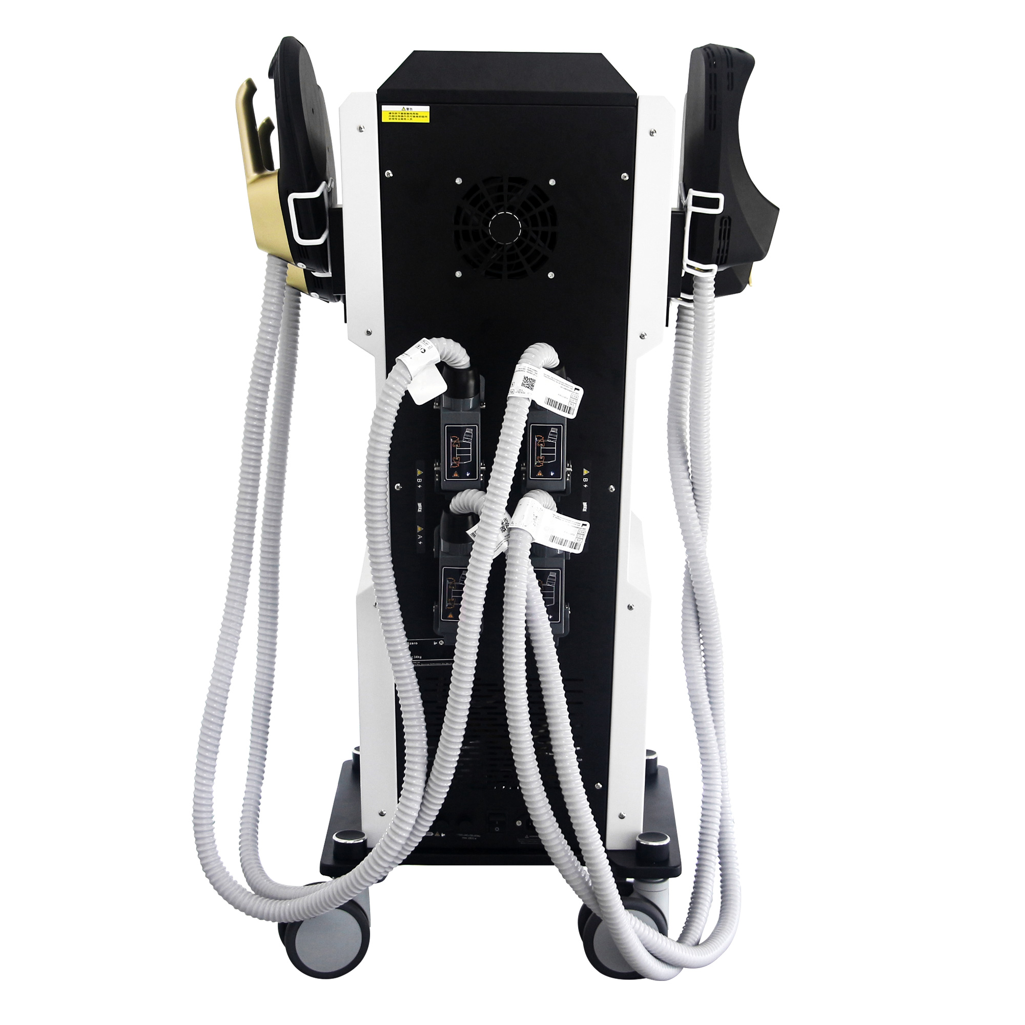 6500W High Power RF EMS Fat Burning Machine - 15Tes Professional Body Sculpting & Muscle Stimulator for Effective Slimming, 5 Handle