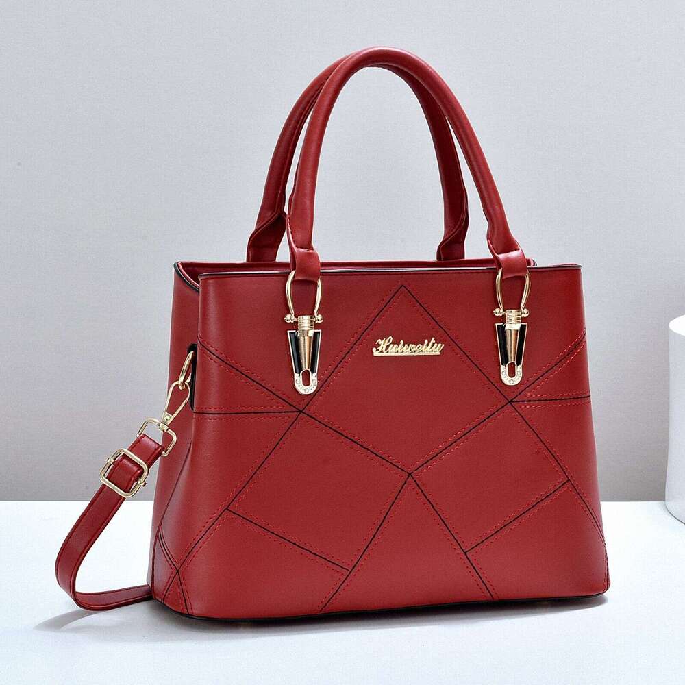 Large Capacity Handbag Classic Style Women's Shoulder Crossbody Fashionable High-end Bag