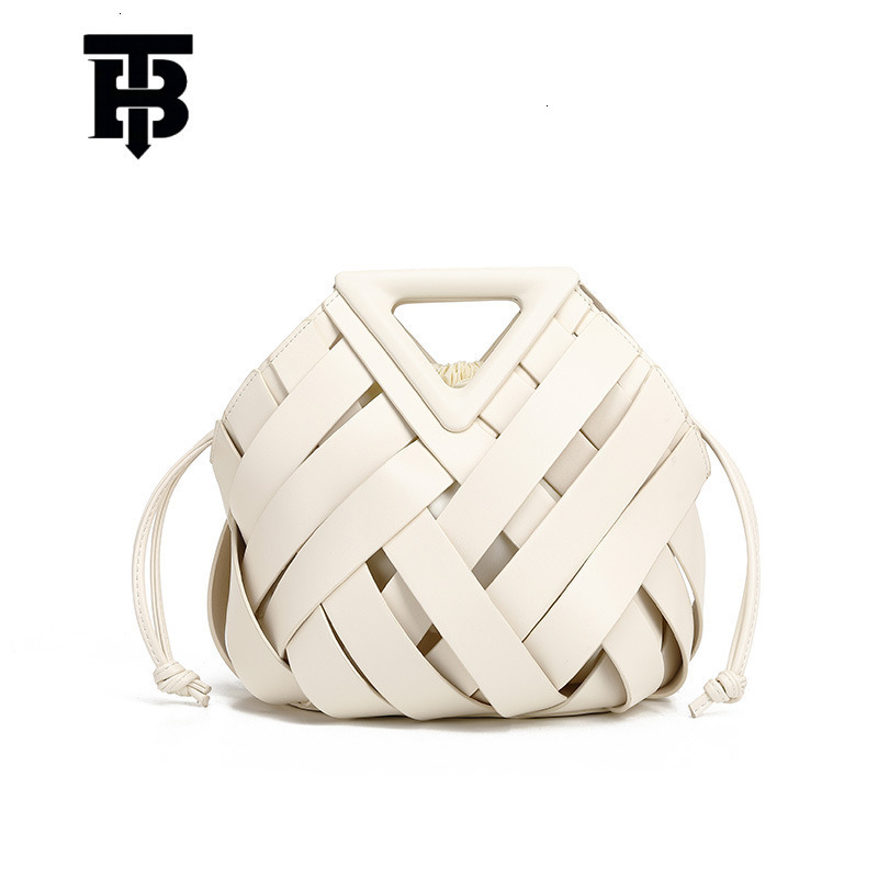 TB BHULAMTE Designer Bag Cross-border Metal Clip Bag For Women 2025 New Woven Bag European And Luxury Bag American Fashion Large Capacity Handbag