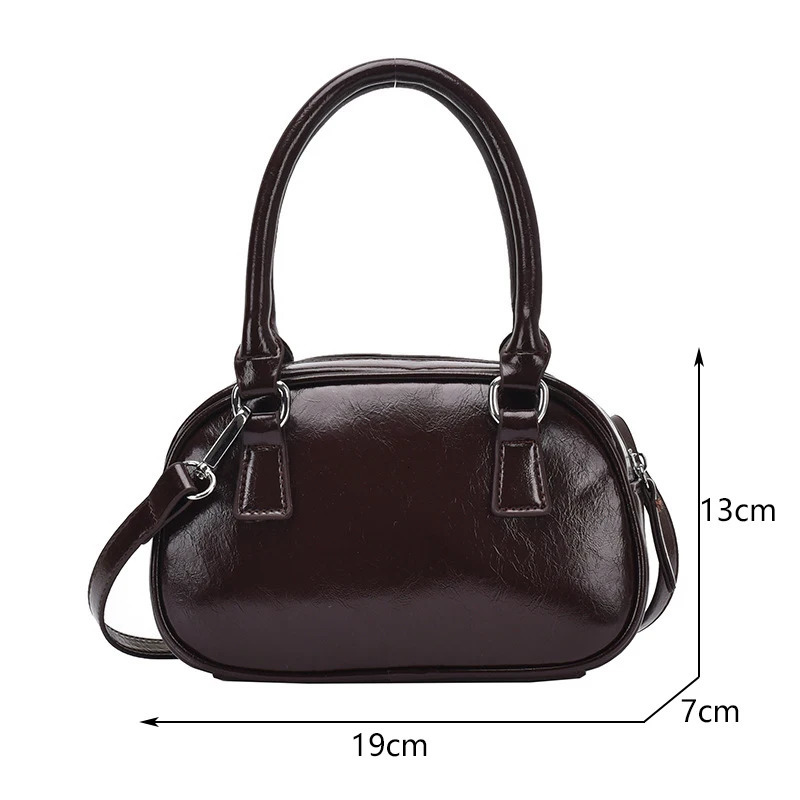HighEnd Texture Retro Small Bag Womens Bag Autumn and Winter Messenger Bag Portable Square Sling Bags 250903