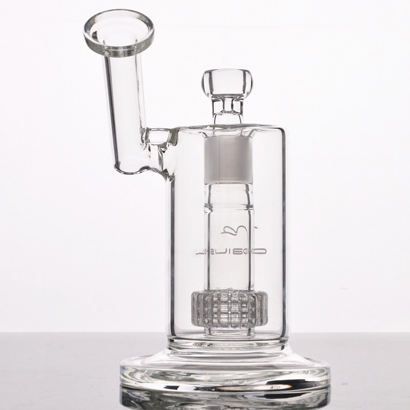 Mobius glass bong hookahs bubbler birdcage perc glass water pipes smoking accessories Water Bongs with 18mm bowl