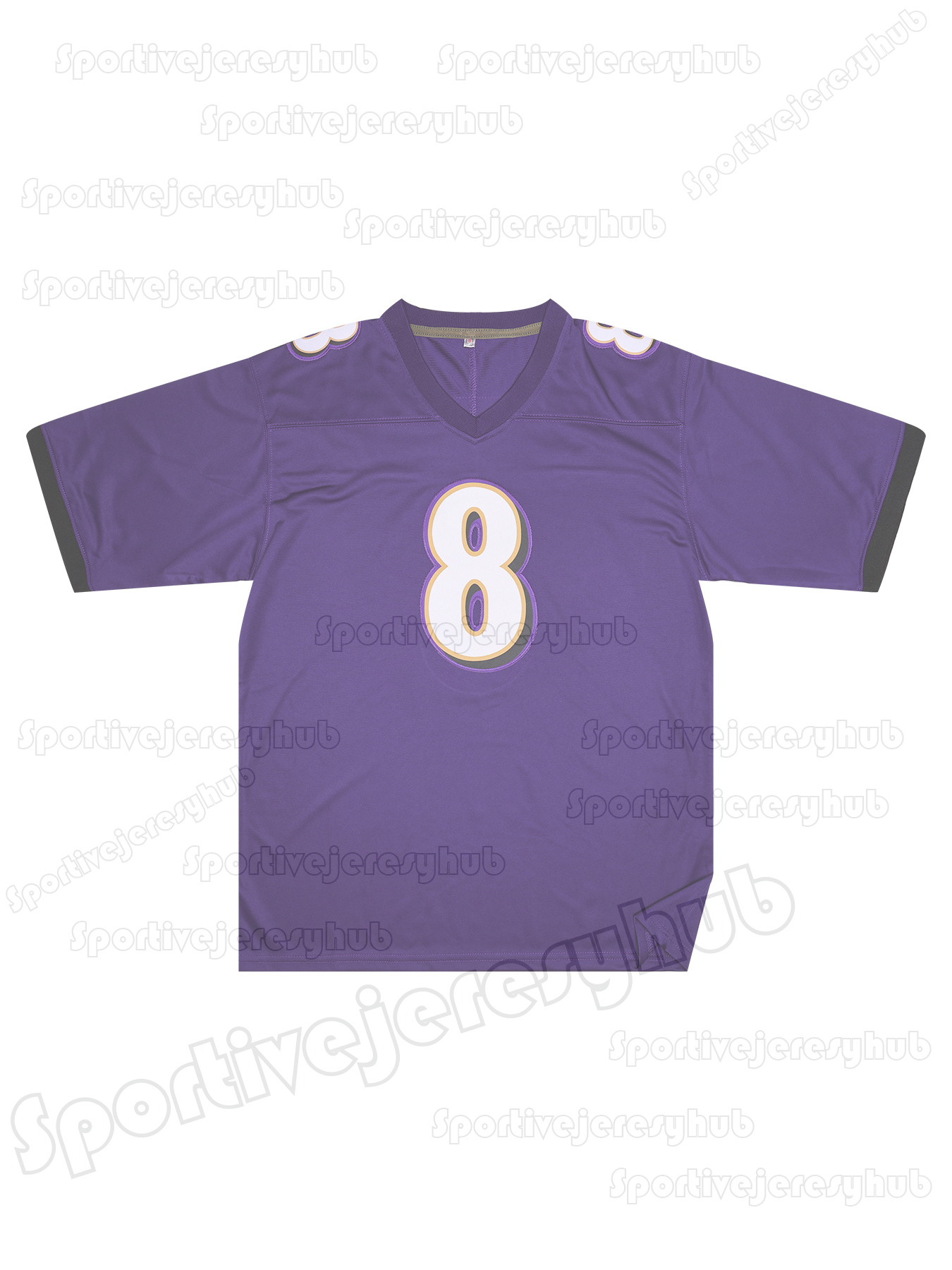 Lamar Jackson 2025 Rivalries Purple Football Jersey Derrick Henry Zay Flowers Reed Ray Lewis Likely Hamilton Tucker Dobbins Hopkins Wiggins Starks Cus