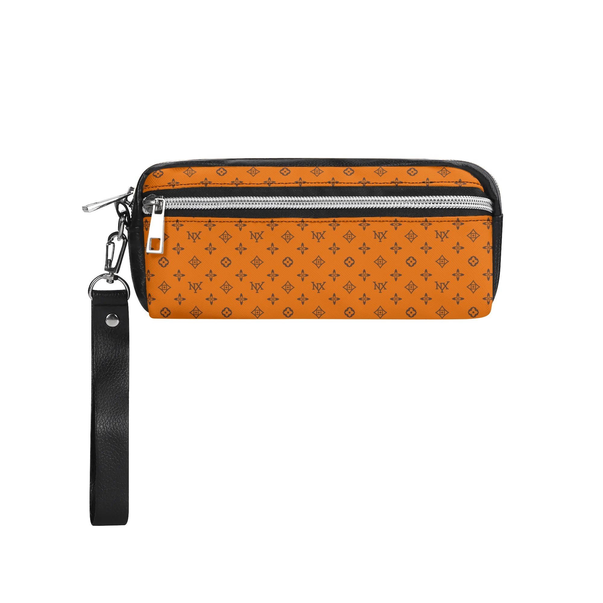 NXY Fashion women PU Handheld Cosmetic Bag Party Clutch Bag single zipper wallets classical coin purse card holder purses designer handbag shoulder pu