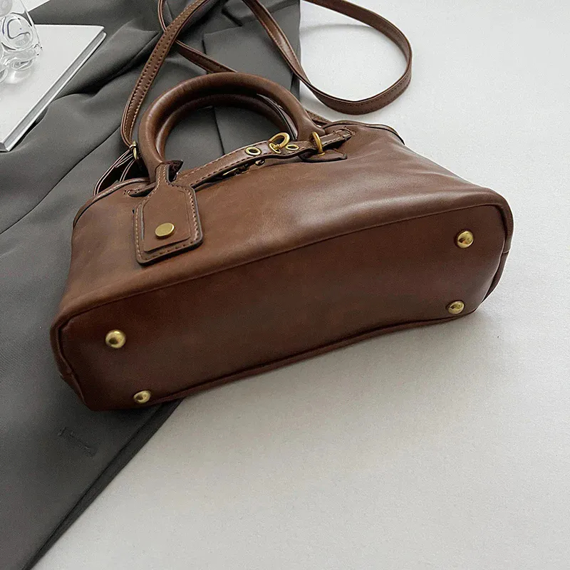 Designer Bag Shoulder Bag Luxury Bag Purse Crossbody Bag Vintage Style Women's Crescent Bag High Quality Leather Tote Bag Black Large Capacity Sh
