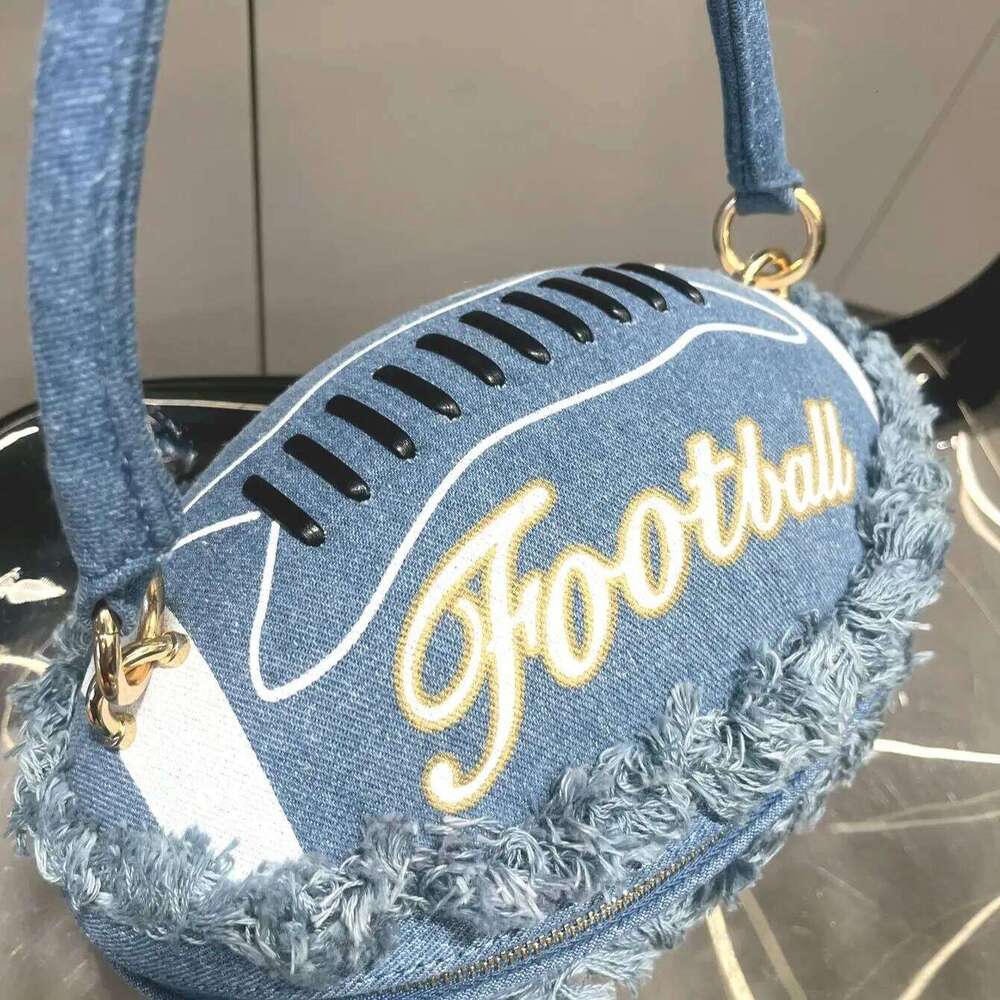 Designer Bags Purses And Handbag Designer Women's Bag Denim Ball Shape Evening Clutch Bag Purse Luxury Bag