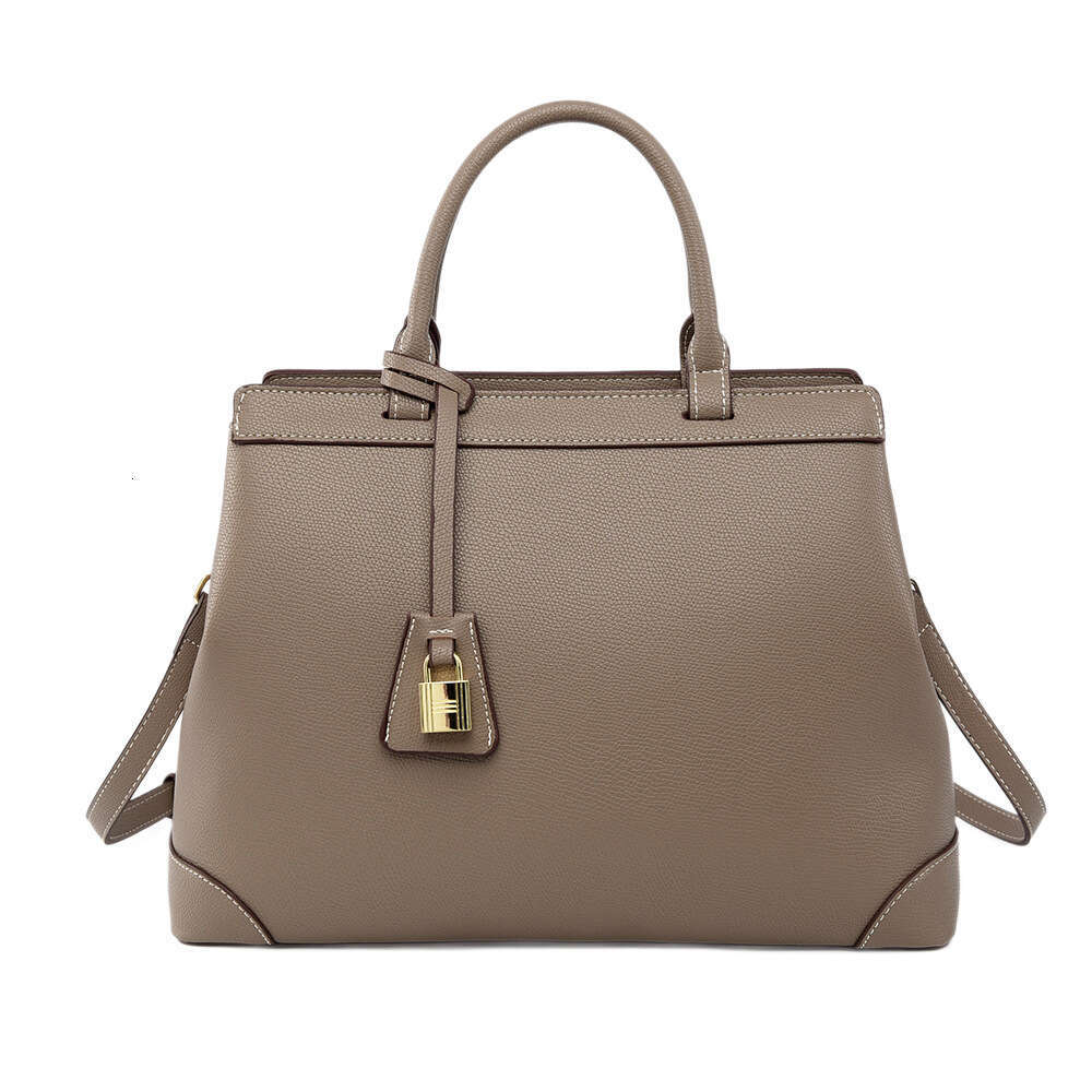 Handbag Fashion Simple Women's Large Capacity High-end Commuter Elegant Middle-aged Mom Can Be Shoulder Bag