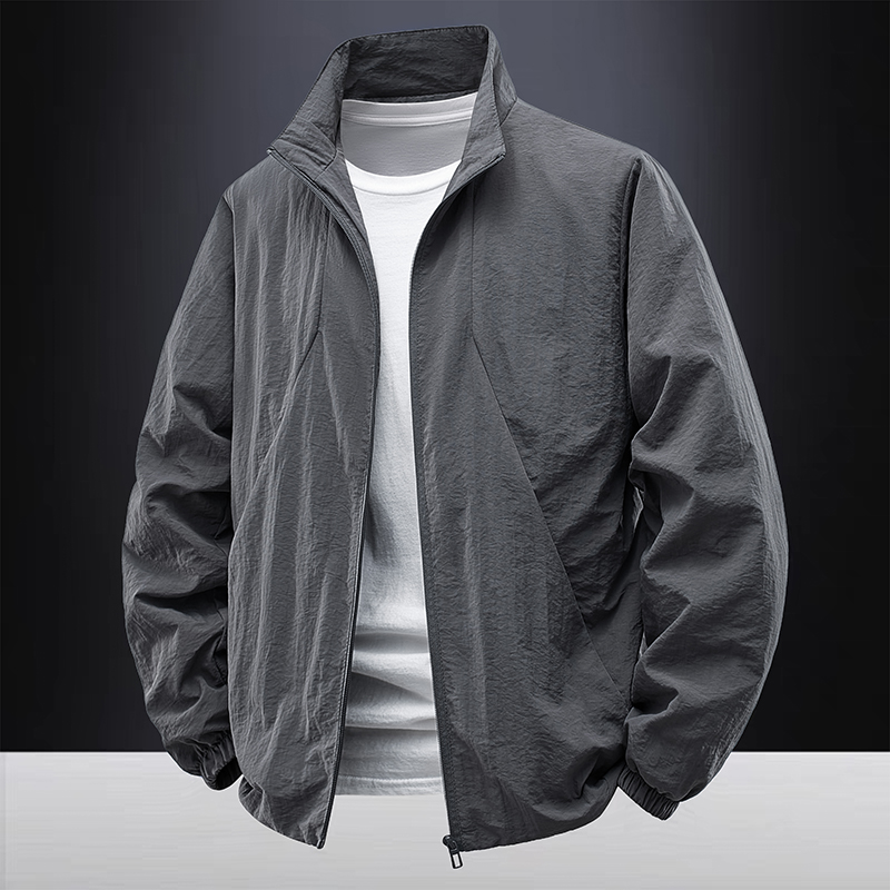 Clothing jacket men's autumn new style men's casual jacket wrinkle resistant, wear-resistant, comfortable, breathable, soft and simple
