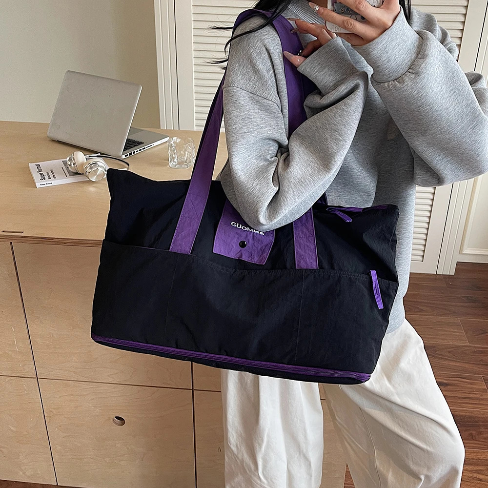 Large Capacity Lightweight Expandable Foldable Fashion Travel Bag Short Distance Business Trip Ready for Delivery Bag 250903