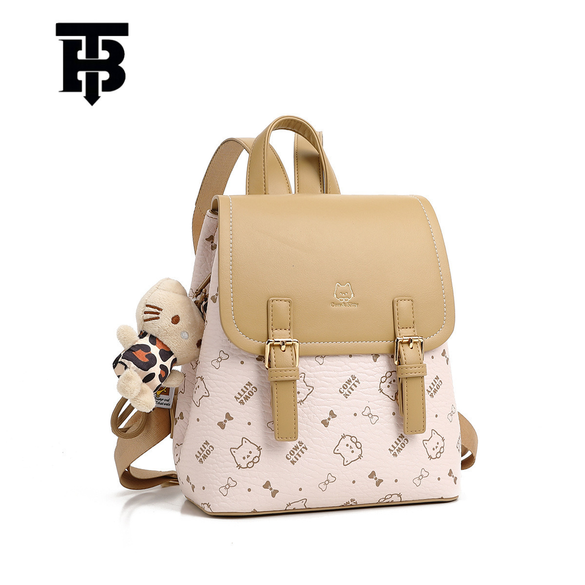 TB BHULAMTE Designer Bag Niche Fashion Women's Casual Backpack 2025 New Korean Style Class Travel Luxury Bag Backpack Large Capacity