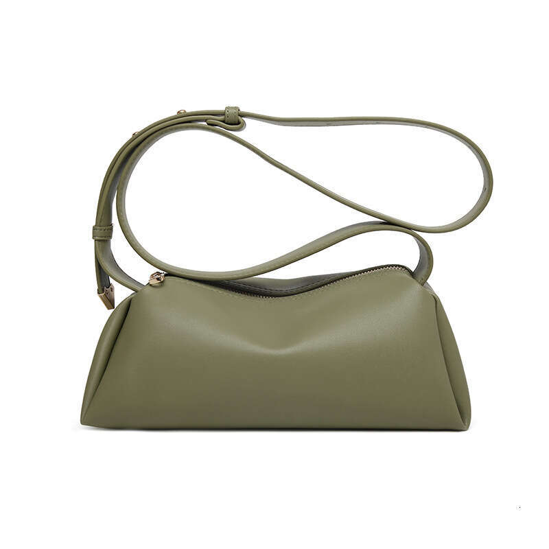 Casual Lightweight Travel Crossbody Bag for Women 2025 New Trendy Single Shoulder Versatile Soft Leather Pillow Shape