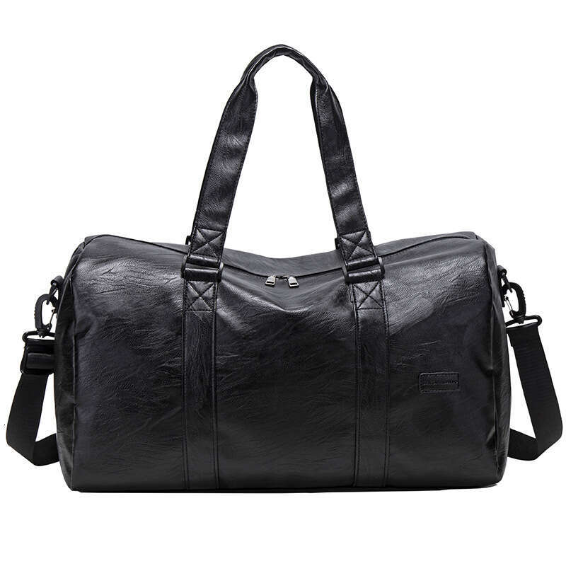 Travel Bags Men and Women Large Capacity Shoulder Backpack Handbag Texture Soft Leather Luggage Bag Sports