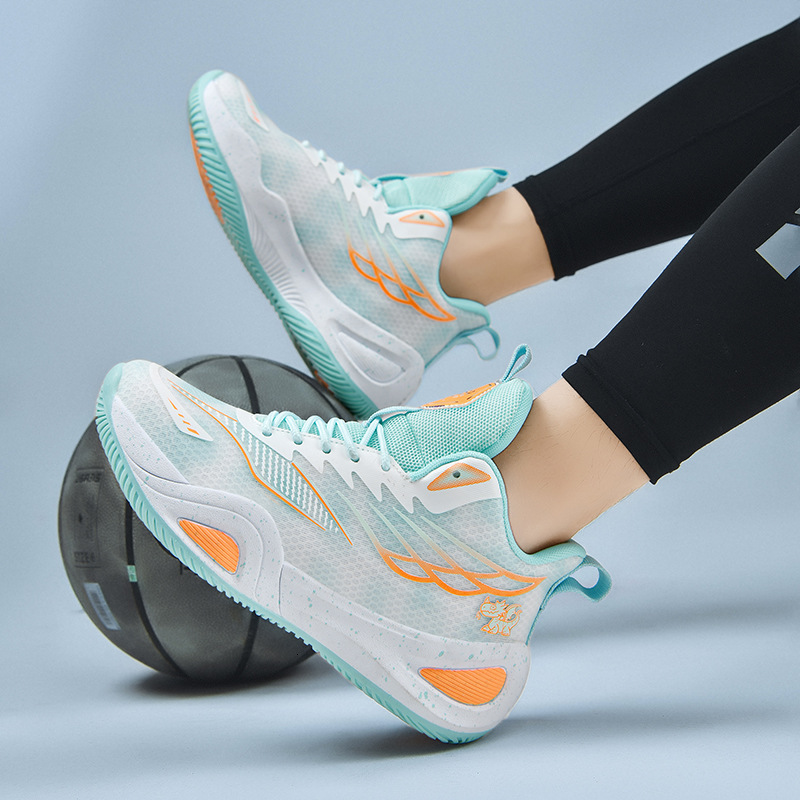 Fashion Basketball Shoes Teenagers Big Size 2025 New Anti-slip wear-resistant and shock-absorbing Sneakers for Men and Women