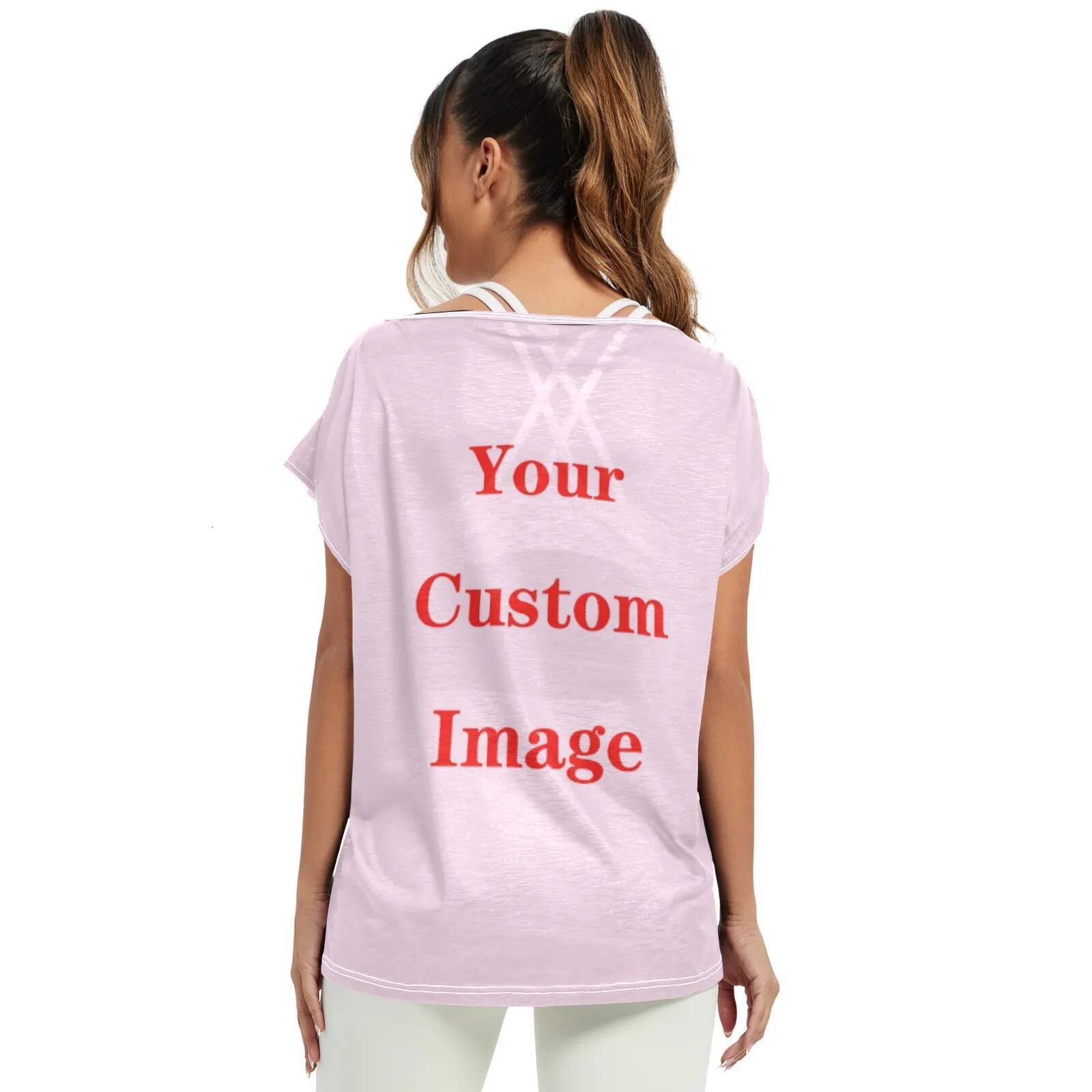 Summer Fashion Blouses Batwing Sleeve For Womens Tops Shirts Women Clothing Korean 2025 New Custom Pattern