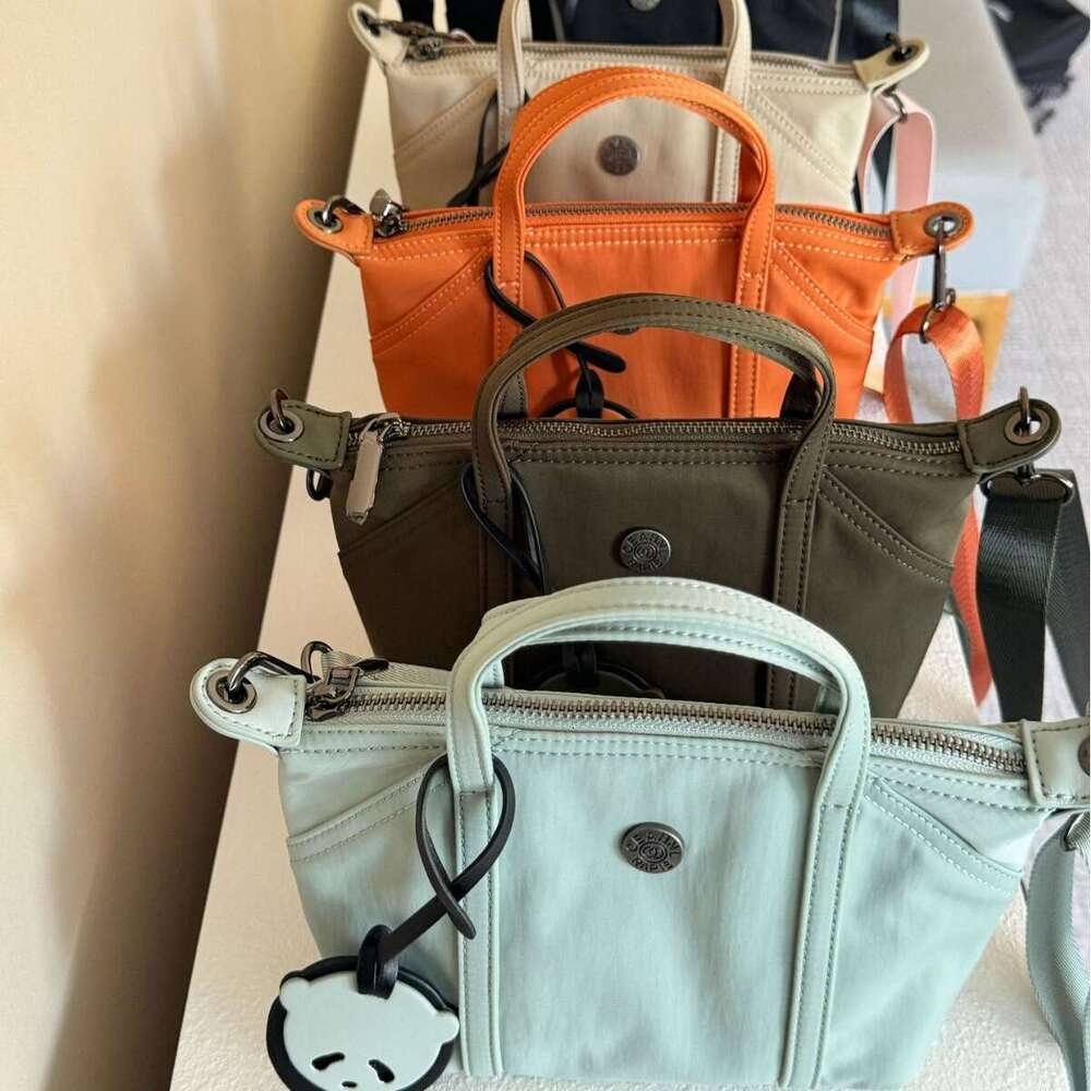 New Niche Macaron Color Mini Tote Handheld Shoulder Crossbody Bag Simple Fashion Lightweight Trendy