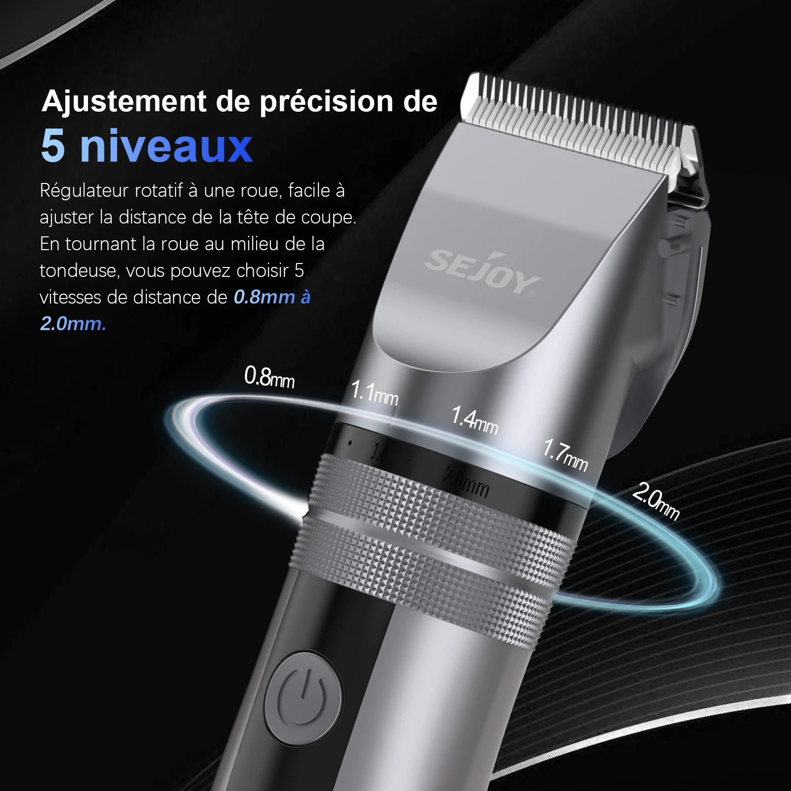 Sejoy Electric Hair Clippers Men Professional kit USB Rechargeable Mens Barber Cutting Machine Beard Trimmer For Kids 250825