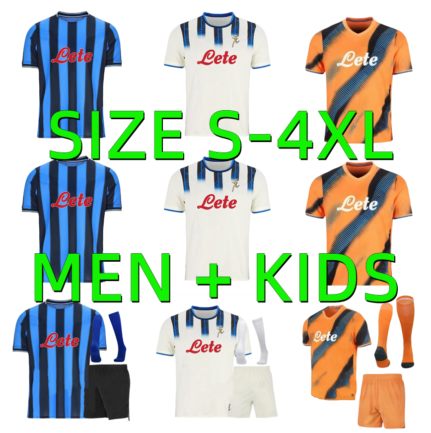 XXXL 4XL 2025 2026 Atalanta B.C. Soccer Jerseys 25 26 LOOKMAN DE KETELAERE SCAMACCA PASALIC SAMARDZIC DE ROON HIEN ZAPPACOSTA BRESCIANINI Football Shirts Men kids kits
