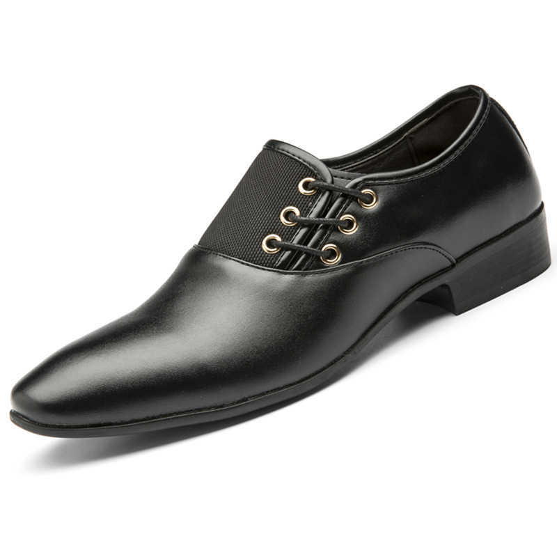 Oxford Shoes 3705 Four Seasons Mens Shoes Large Mens Leather Shoes Oxford Shoes Formal Single Shoes