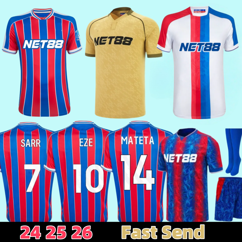 16-2xl 2025 2026 cRyStals Football Jerseys ZAHA EZE J.AYEW Palace cRyStals3rd Men kids Kits Football Shirt Kit BENTEKE SCHLUPP MATETA EDOUARD GALLAGHER fast