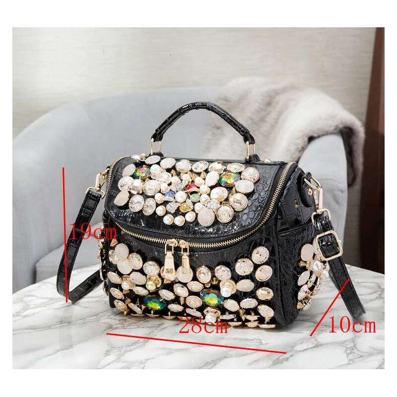 Designer Bags Handbag For Women Purses And Handbag Designer Handmade Women's Bag Casual Black Bucket Female Messenger Shoulder Bag New Luxury Bag