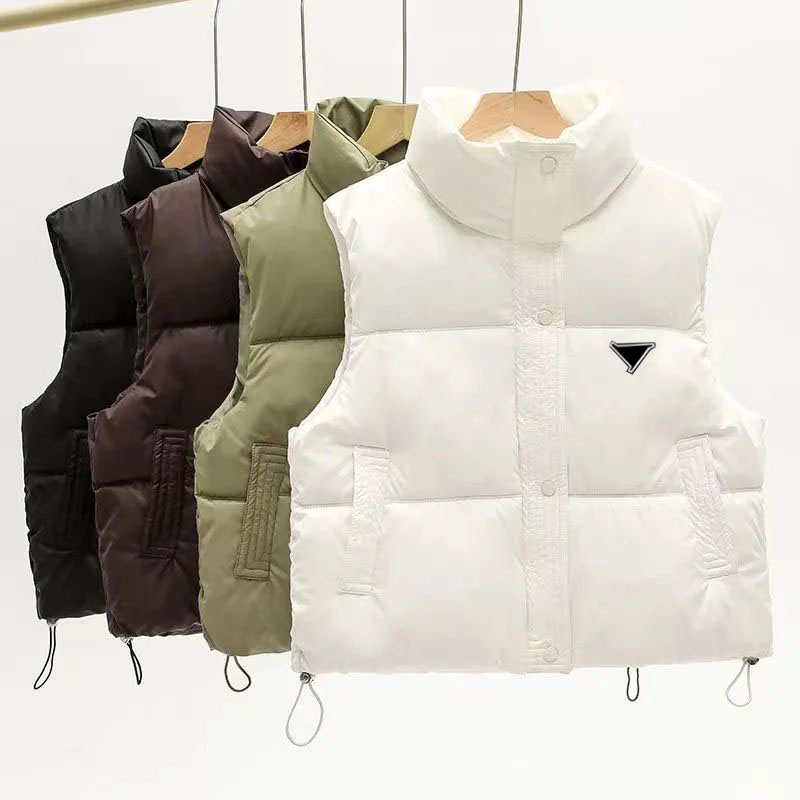 Womens Vests Puffy Jacket Sleeveless Woman Jackets Designer Coat Matte Slim Outwears Coats designer vest designer jacket women puffer vest women apparel coat