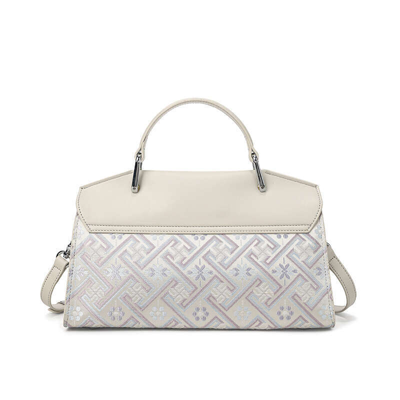 DHEssentials 2025 Luxury Briefcase Women's Large Capacity Handbag Minimalist Crossbody Shoulder Bag Chic Versatile Tote Beige