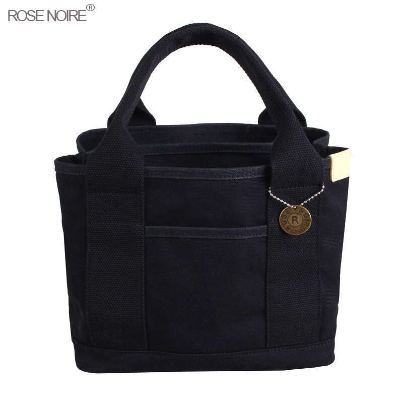 Direct Hot Sale Japan Rakuten High-end Lunch Tote 16 An Canvas Women's Handbag Handheld Bag