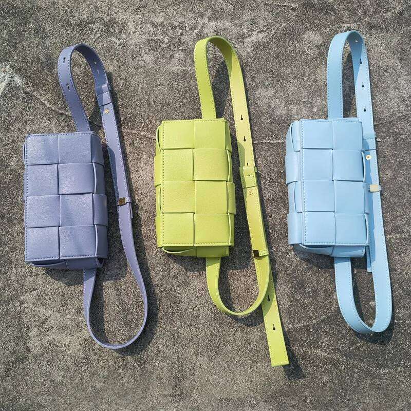 Women's Branded Belt Waist Leather Small Clutch Handbags Designer Chest Shoulder Phone Bag 2021 New Fanny Pack