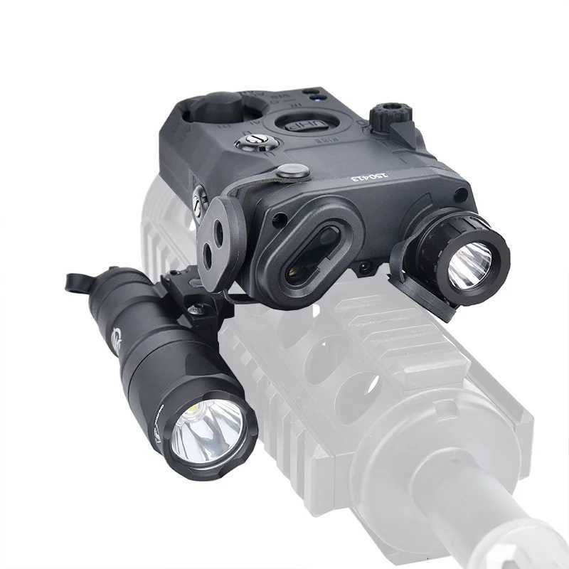 WADSN Tactical PEQ 15 RedGreenBlue Laser SF M300AM600C Flashlight AXON Remote Sitch Set IR Fill Light For Airsoft HuntingXJ250905