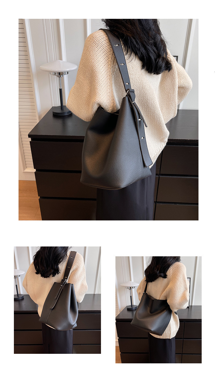 2025 New Extremely Simple Shoulder Bag Luxury Bag Women's Crossbody Bag Designer Bag Multi functional Bucket Bag Handbag