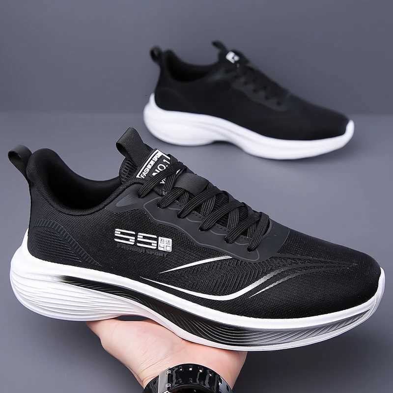 100 New Men Running Shoes Lightweight Breathable Mesh Non Slip Athletic Shoes Professional Durable Fashion Running Shoes Z250905