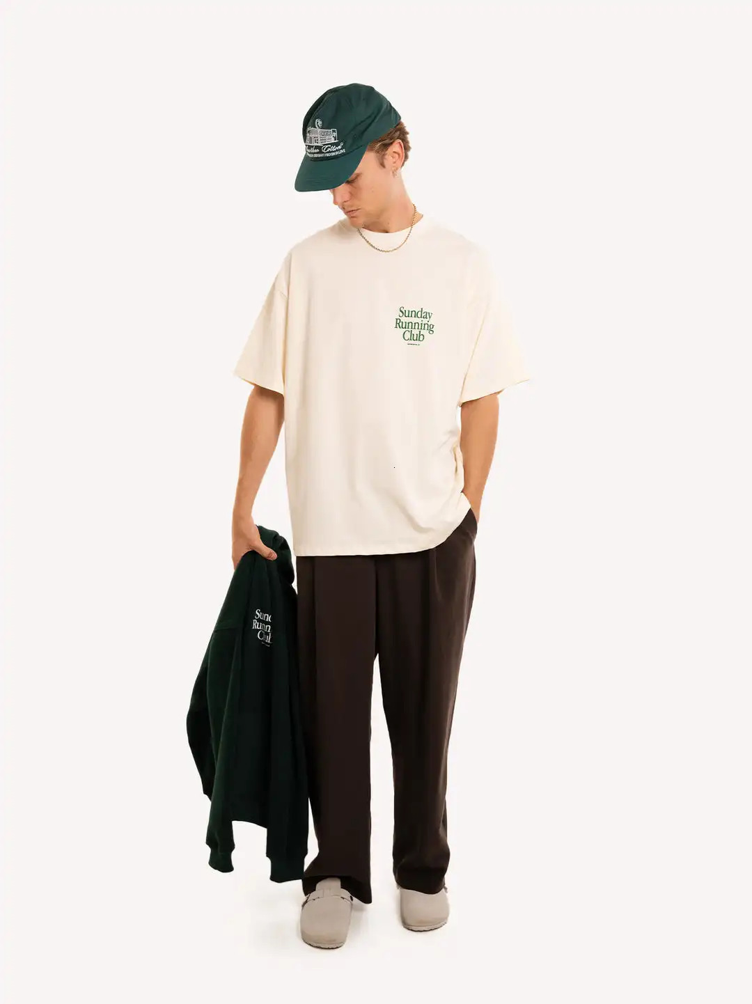 Trend Another Print Pure Cotton Round Neck Short Sleeve Fashion Casual Loose Streetwear Oversized Top Y2K Unisex 250905