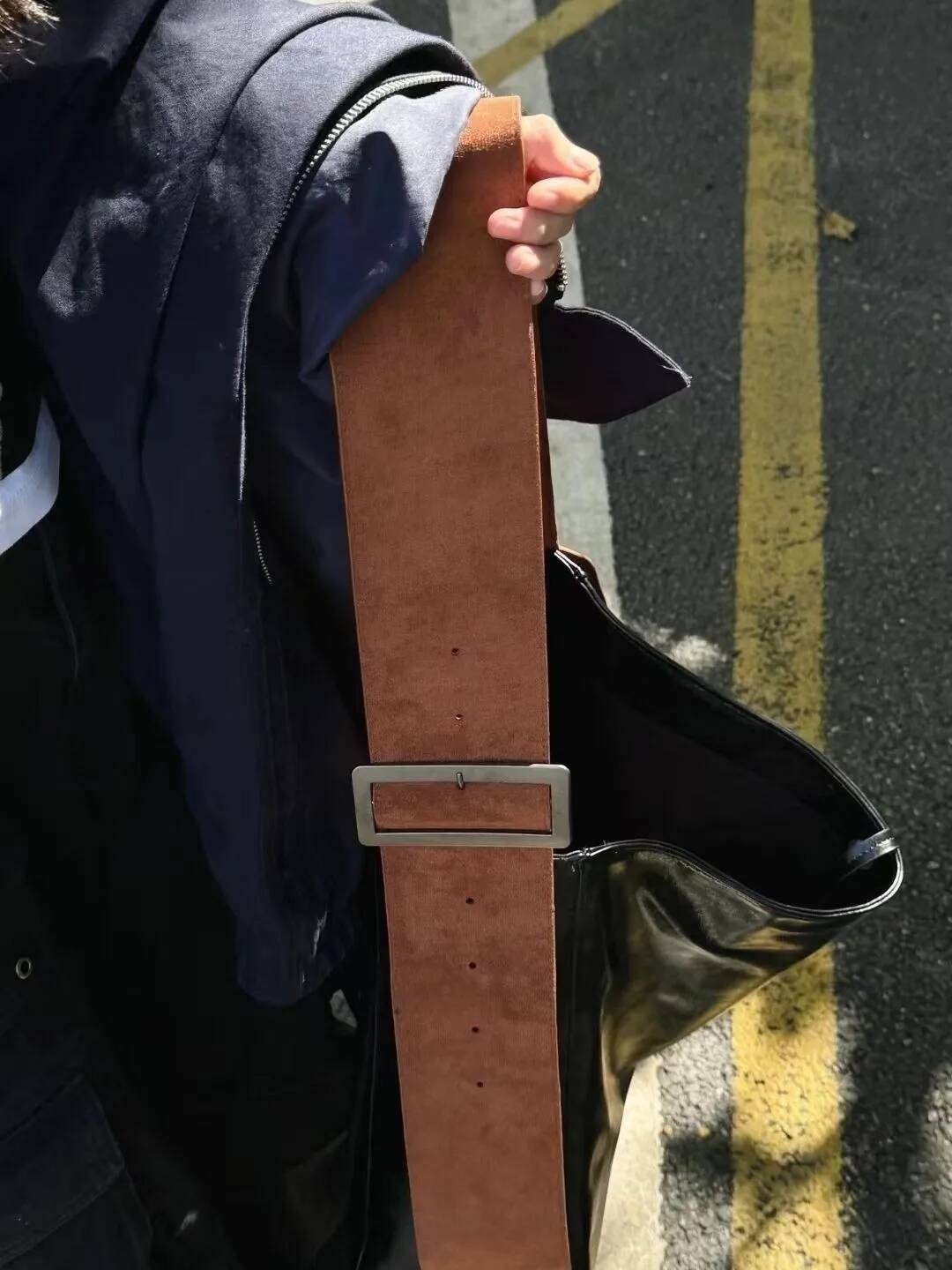 JIAERDI Retro Black Messenger Women New Pu Leather Large Capacity Tote Bag Handbag Ladies High Street Casual Crossbody Bags high-quality