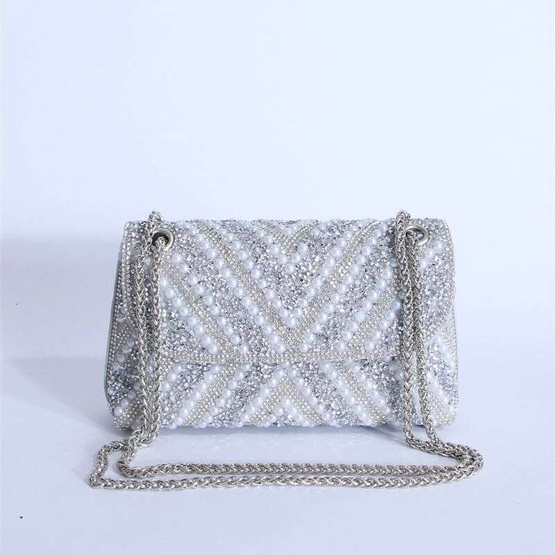 Women's Bags New Pearl Shoulder Banquet Dinner Bag Celebrity Temperament Handbag Spot Wholesale