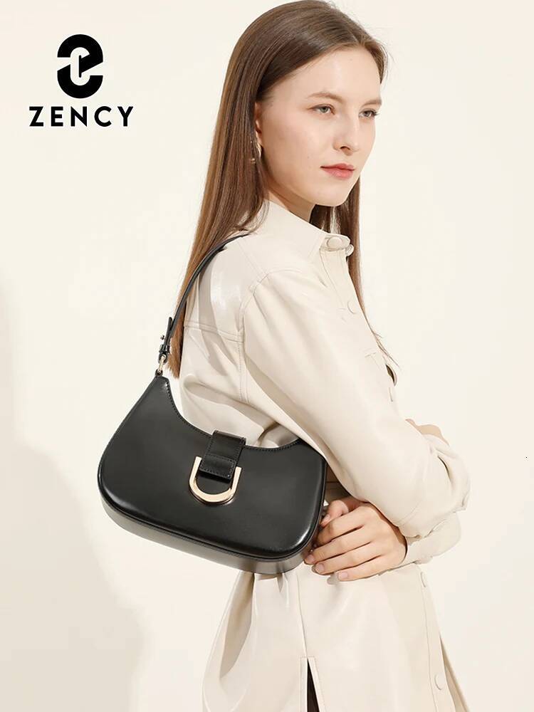 Zency Women's Charming Leather Shoulder Bag Designer Handbag With Top Handle