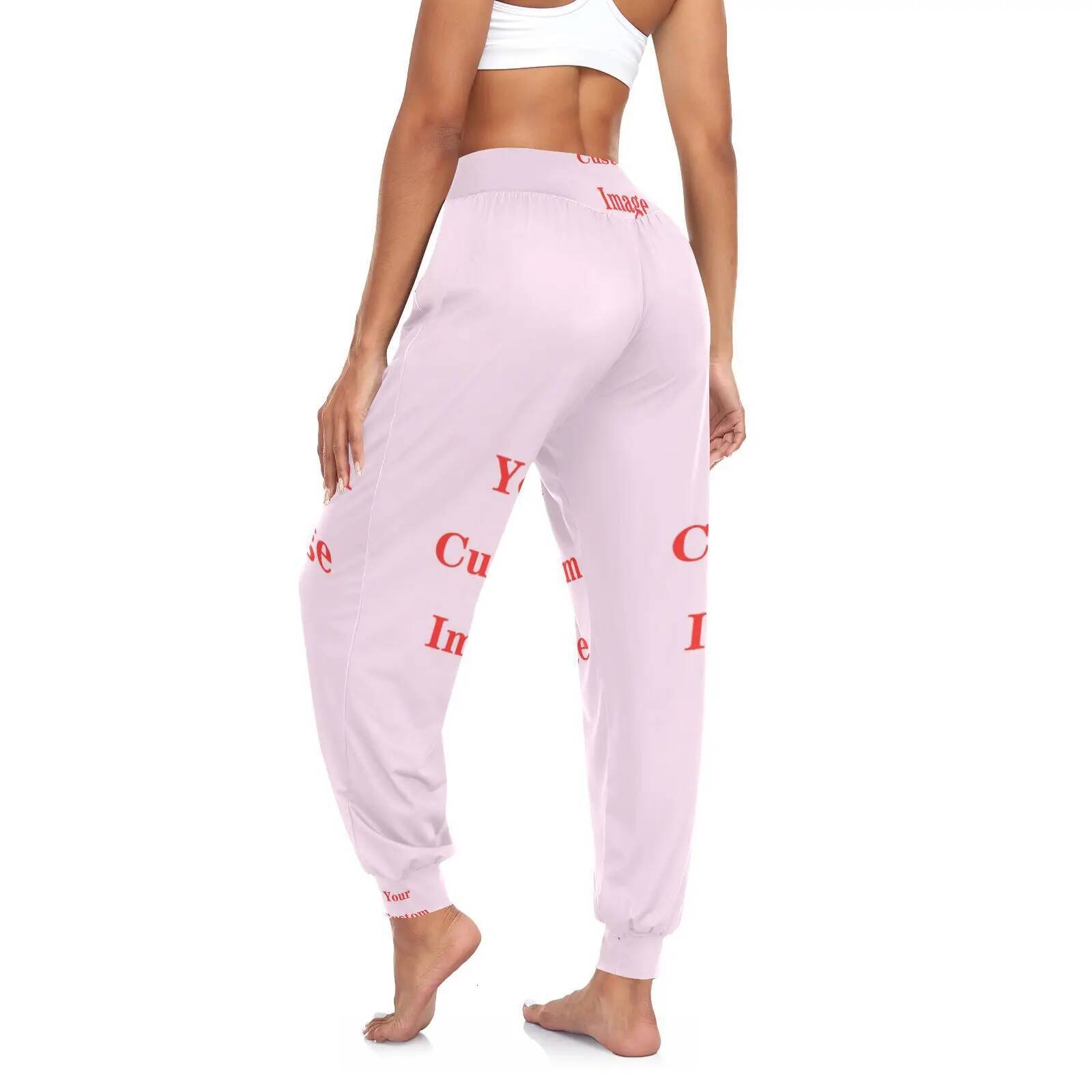 Women Large Size Casual Modal harem lady Dance practice pants Customized image yoga suit Long Trousers Bloomers dancewear