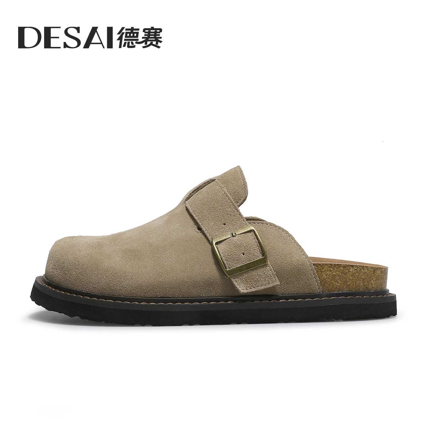 DESAI Summer retro Birkies breathable versatile flat casual shoes for men W250905