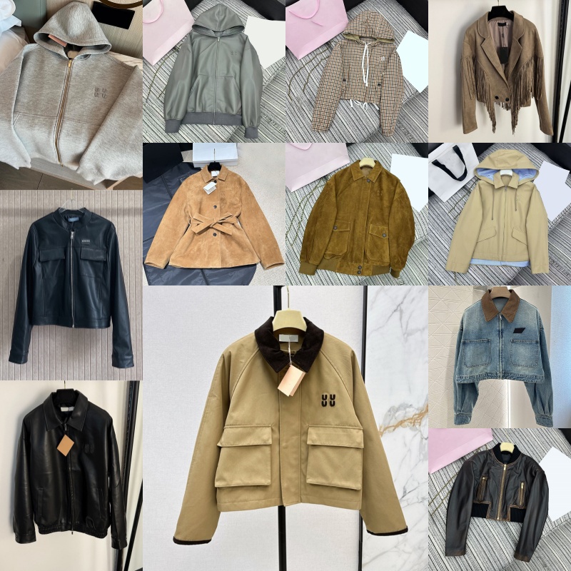 Designer Vintage Women Jackets Brand Letters Long Sleeve Zipper Outerwear Ladies Birthday Party Night Club PU Leather Coats